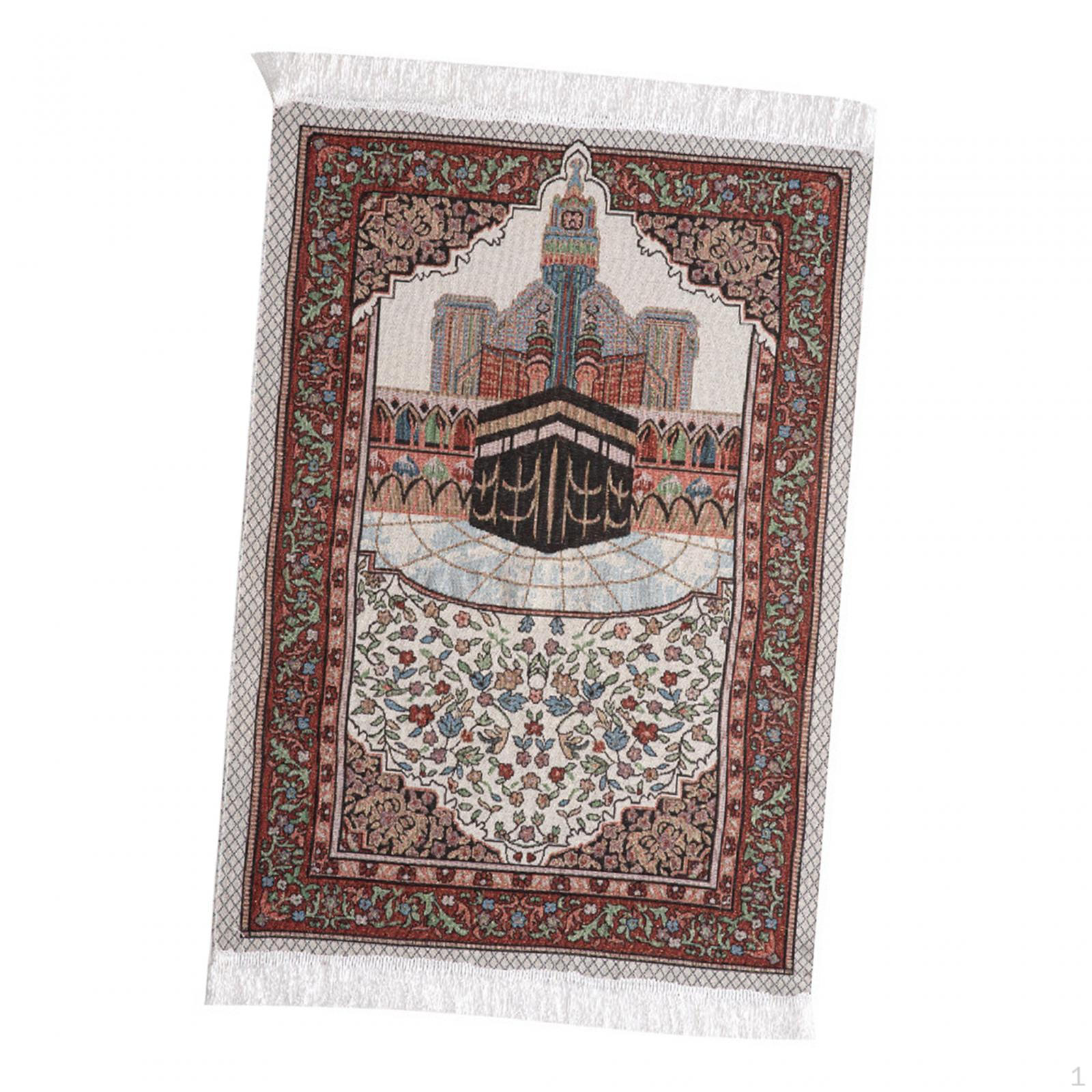 

Коврик для молитвы в мусульманском стиле 70x108 см/27,6 x42,5 для молитвы в дорожную комнату Style B