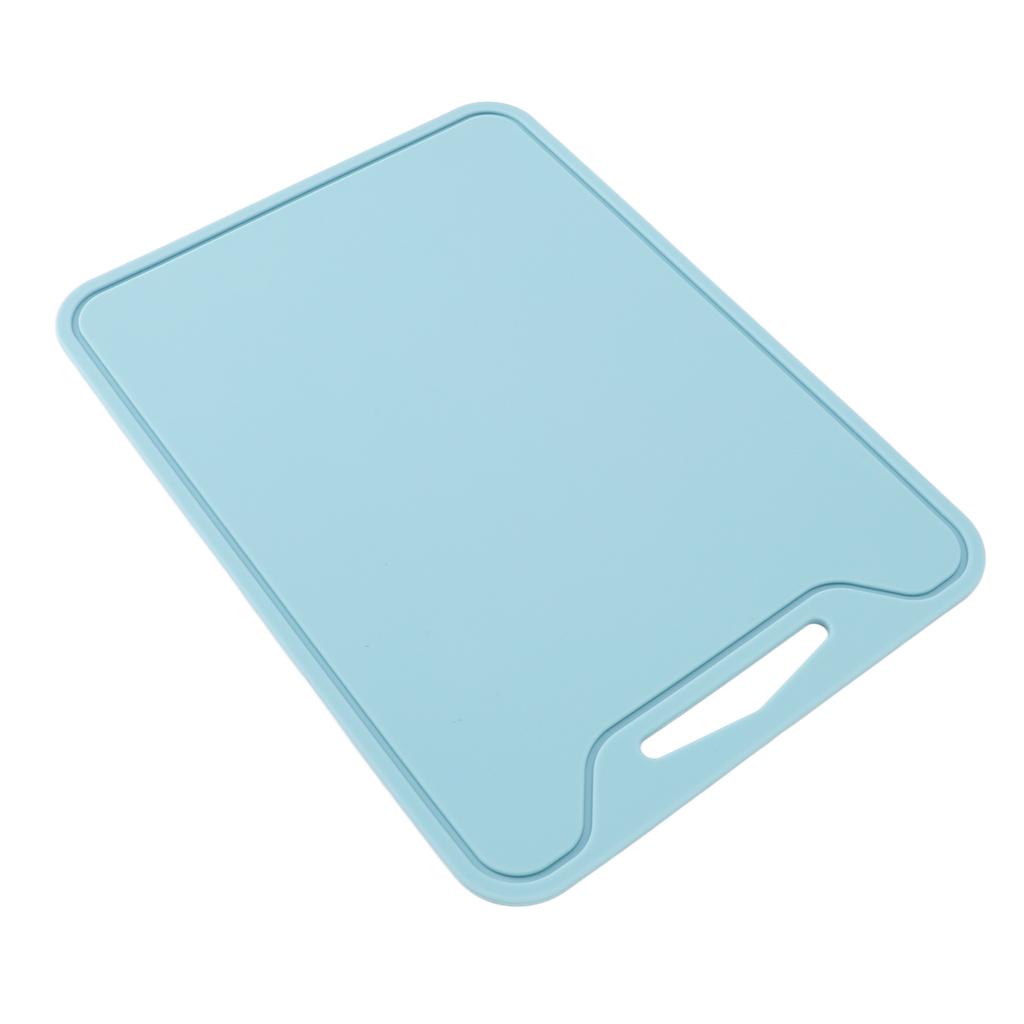 Silicone Cutting Board Portable Prevent Slip Stick Proof Dishwasher Safe Chopping Board for Kitchen Camping Picnic