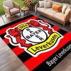 Bayer 04 Leverkusen Print Rug, Washable Floor Carpet, For Entryway Dorm Laundry Room Office Study, Home Decor Birthday Christmas Gift