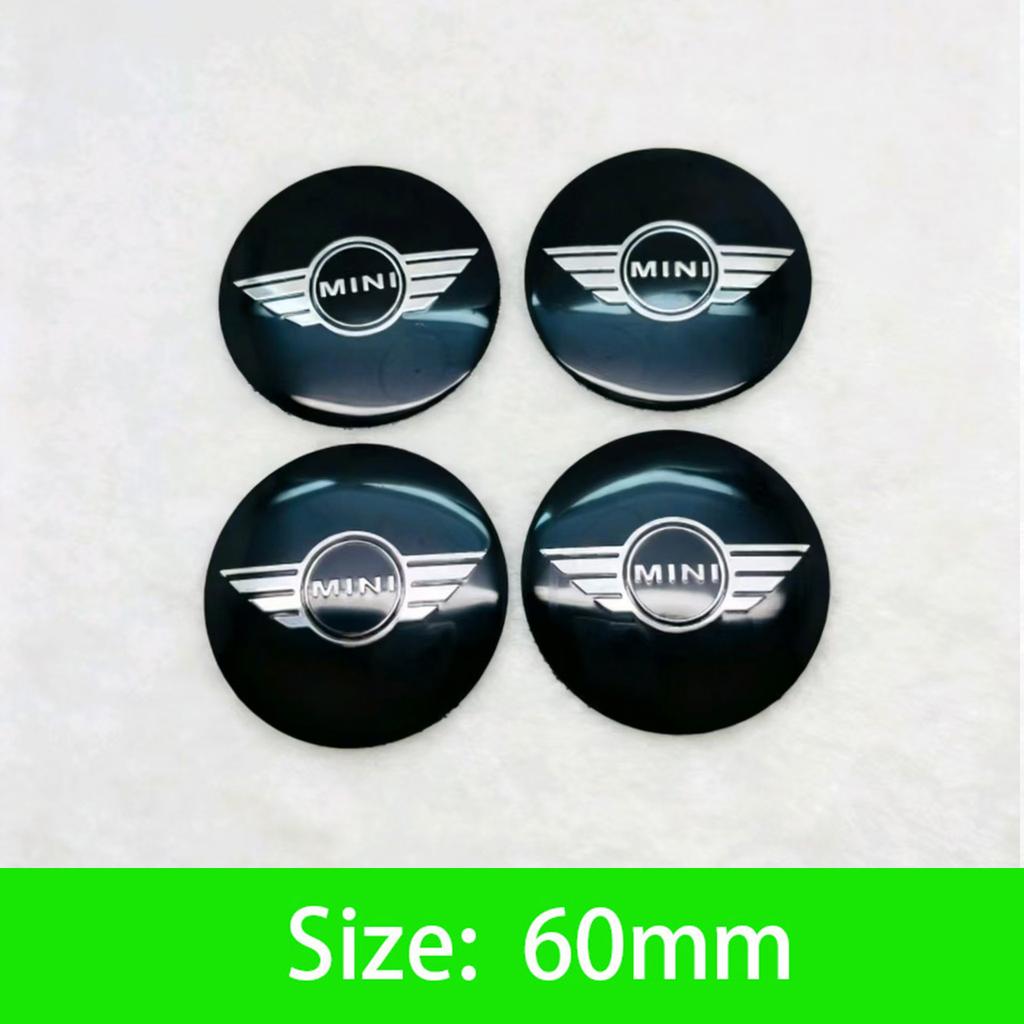 Car Emblem Wheel Hub Cover Sticker Accessory For BMW Mini Works Cooper F54 F55 F56 F57 F60 R50 R52 R53 R55 R56 R57 R58 R59 R60