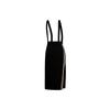 Adidas Originals Three Stripe Color Block Suspender Midi Casual Skirt Women skirts Black DU8487