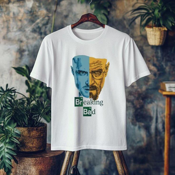 

Уолтер Уайт Во все тяжкие для унисекс S-3XL футболка, подарок для фанатов Брайан Крэнстон. 4XL