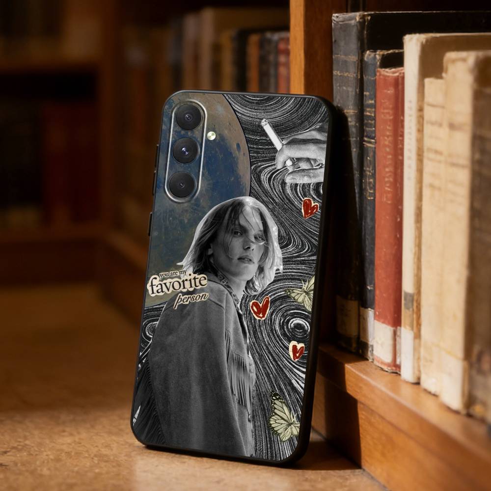 

J-Jamie C-Campbell B-Bower Phone Case For Samsung S26,S25,S24,S23,S22,S21,Ultra,Plus,FE Black Soft Cover Samsung S23ULTRA5G
