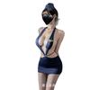 Sexy deep V sexy lingerie cosplay female jin flirting uniform passion seduction hip wrap suit