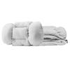 Flannel Lumbar Support Car Seat Pillow