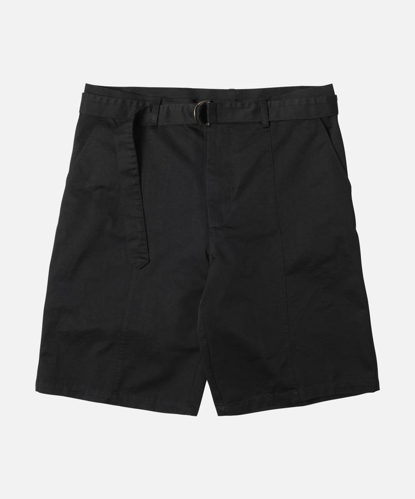 FRIZMWORKS Chino Belted Work Bermuda Shorts _ Black