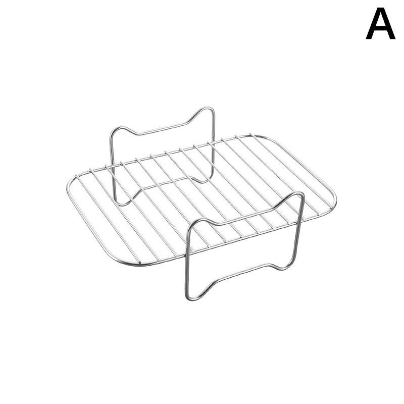 

Решетка для аэрофритюрницы для аэрофритюрниц с двойной корзиной Решетка для гриля из нержавеющей стали Подставка для противней для выпечки Подставка для сушки Аксессуары
