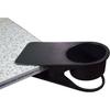 Home Office Table Desk Side Huge Clip Tea Coffee Cup Holder Clip Teacup Drinking Cup Holder Clip Clamp,Black