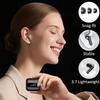 Kabellose Ohrhörer Bluetooth 5.4 6 Mikrofone ENC Geräuschunterdrückung Ohrstöpsel Tiefer Bass HiFi Stereo LED-Anzeige 48H Wiedergabezeit Kopfhörer IPX7 Kopfhörer Android iOS