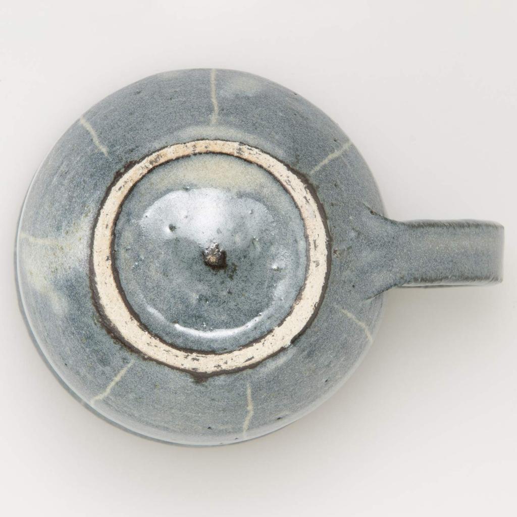 Shigaraki Ware Hechimon Medium Blue Mug,