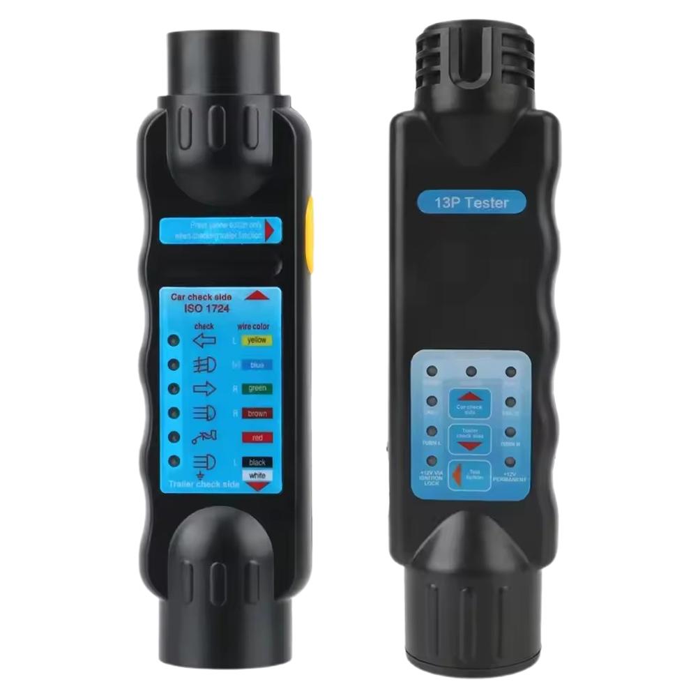 Universal 12v Trailer Tester 7 13 Pin Adapter Diagnostic Wiring Test Truck Check Accessories Light Tools Car Socket Plug U2z1