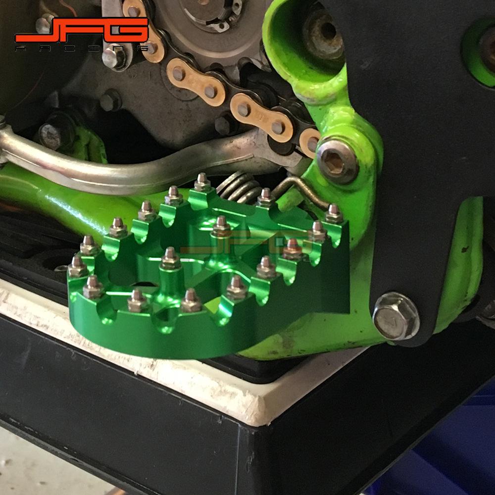 KDX200/KDX200R Off-Road Motorcycle CNC Aluminum Foot Pegs