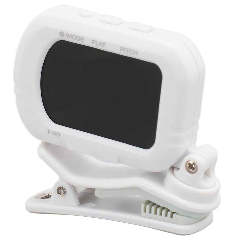 Clip On Tuner with LCD Digital Display Clip On Electronic Tuner for Acoustic Guitar Electric Guitar
