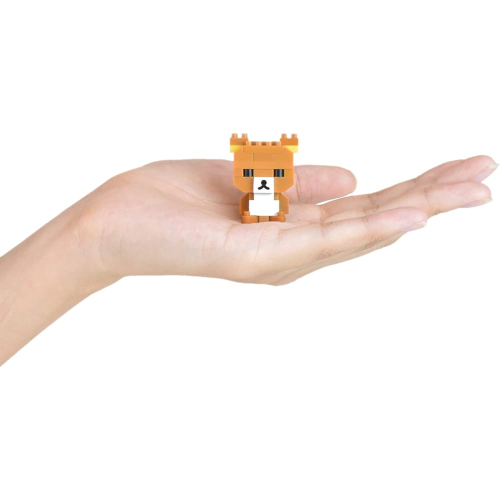 Kawada Nanoblock Mini Rilakkuma Vol. 2 Box Set 6 Pieces Collectible Building Blocks