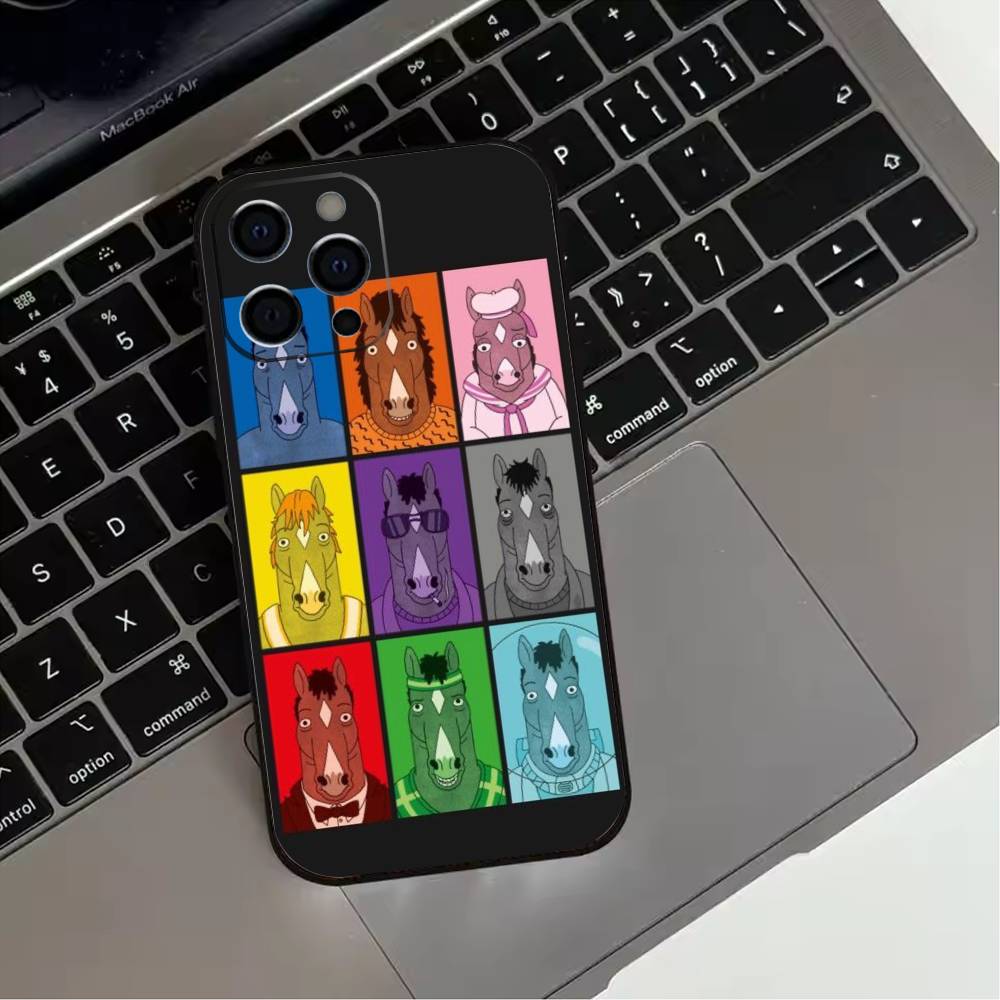 B-Bojack H-Horseman Cool Phone Case Silicone Soft For IPhone 17,16,15,14,13,12,11,XS,Plus Pro Max iPhone15pro