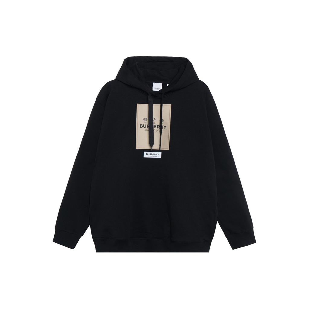 Burberry Owie Label Logo Hoodie 80571001