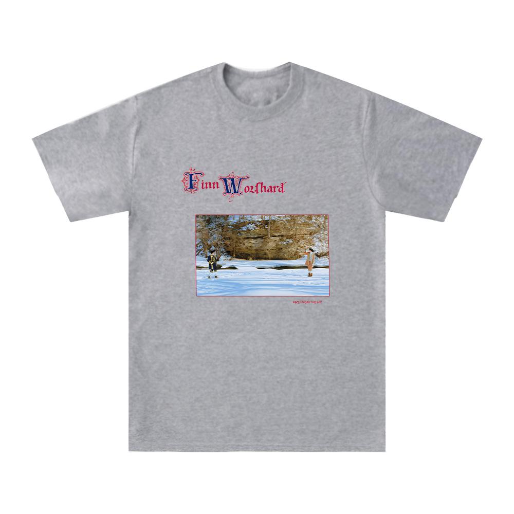 FFTH Album Cover T-Shirt Finn Wolfhard Fire From The Hip Tees Cotton Fashion Unisex Top Casual T Shirts
