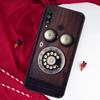 Retro rotary dial telephone For Huawei Nova 5T 9 10 SE 7i 8i 11i 12i Y73 Y90 Y70 Y72 Y61 Y91 Y60 P20 P40 P30 Lite Case