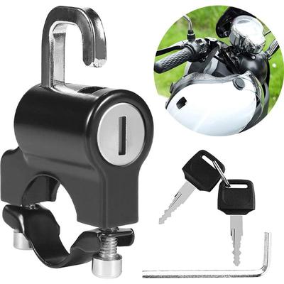 Universele Motorhelm Slot Fietsen Lichtgewicht Beveiliging Anti-Diefstal Vast Helm Slot voor 22-28mm Stuur Moto Accessoires