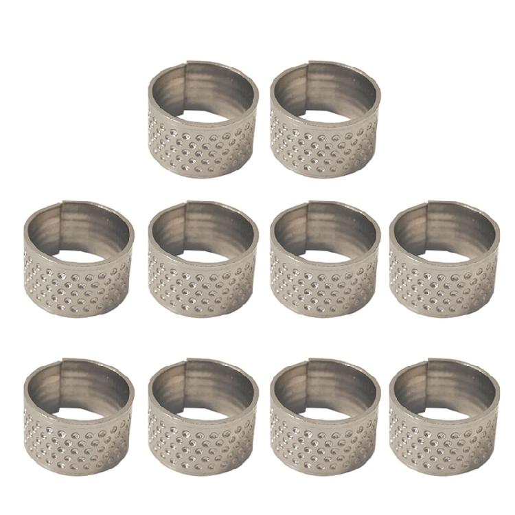 Finger Protector Fingertip Thimble Metal Sewing Thimble Shield Rings Accessories