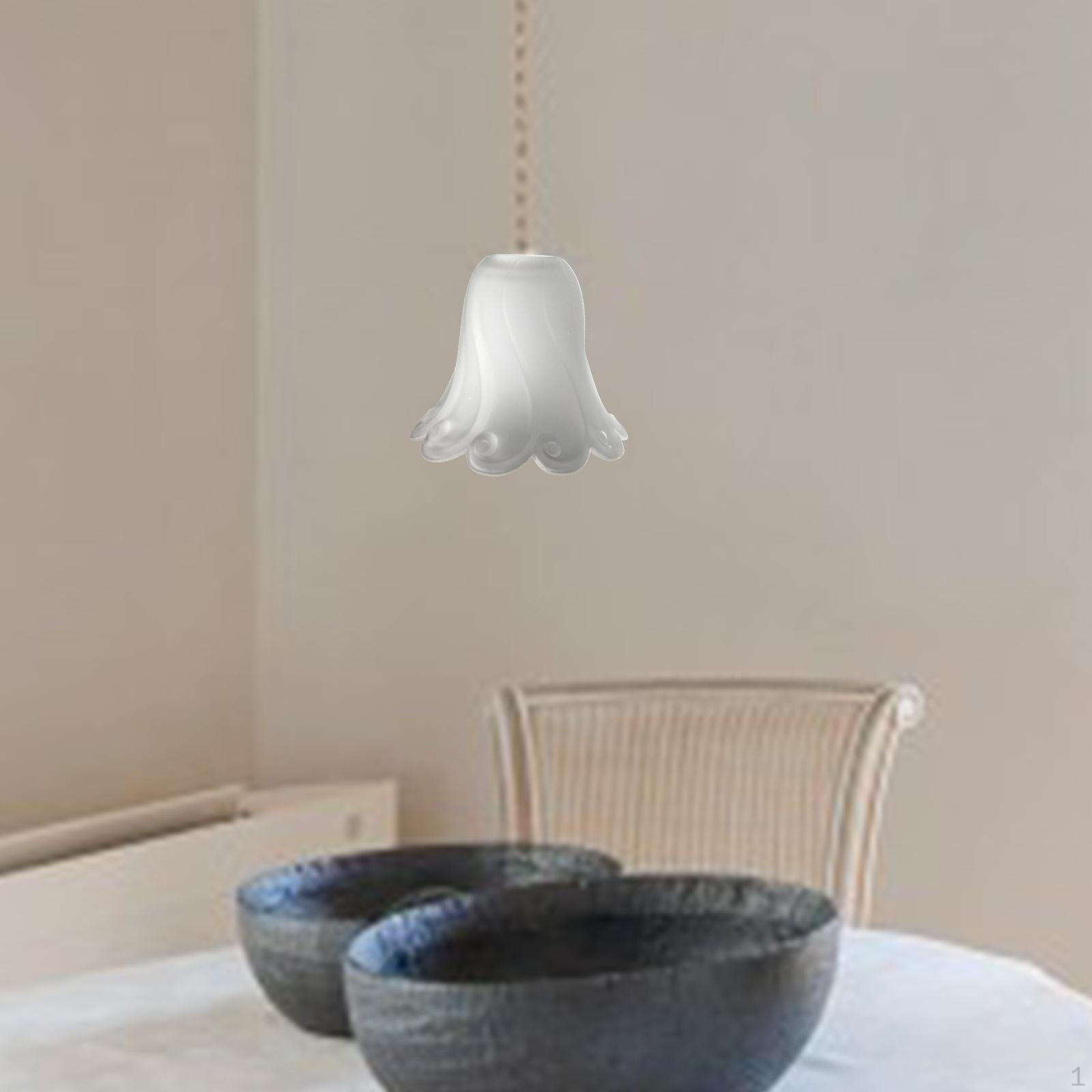 

Glass Lampshade,Decorative,Home Decor Sturdy Fashion Replacement Pendant Light Cover for Wall Sconce