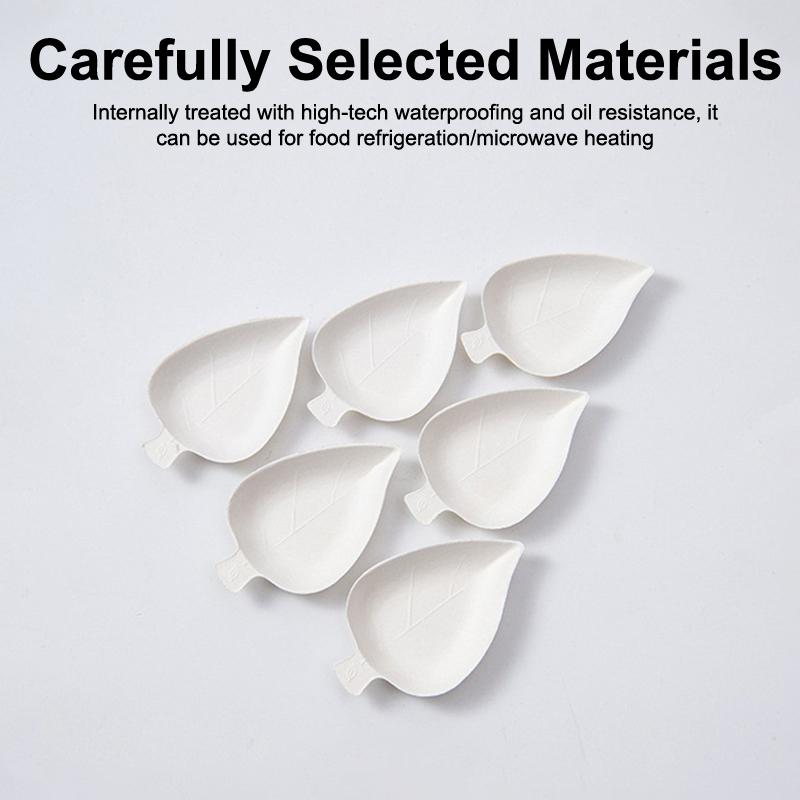 25 Peças Pratos de Degustação Pratos Descartáveis - Compostáveis em Casa Micro-ondas e Congeláveis Saco Branco Polpa de Cana Alimentos