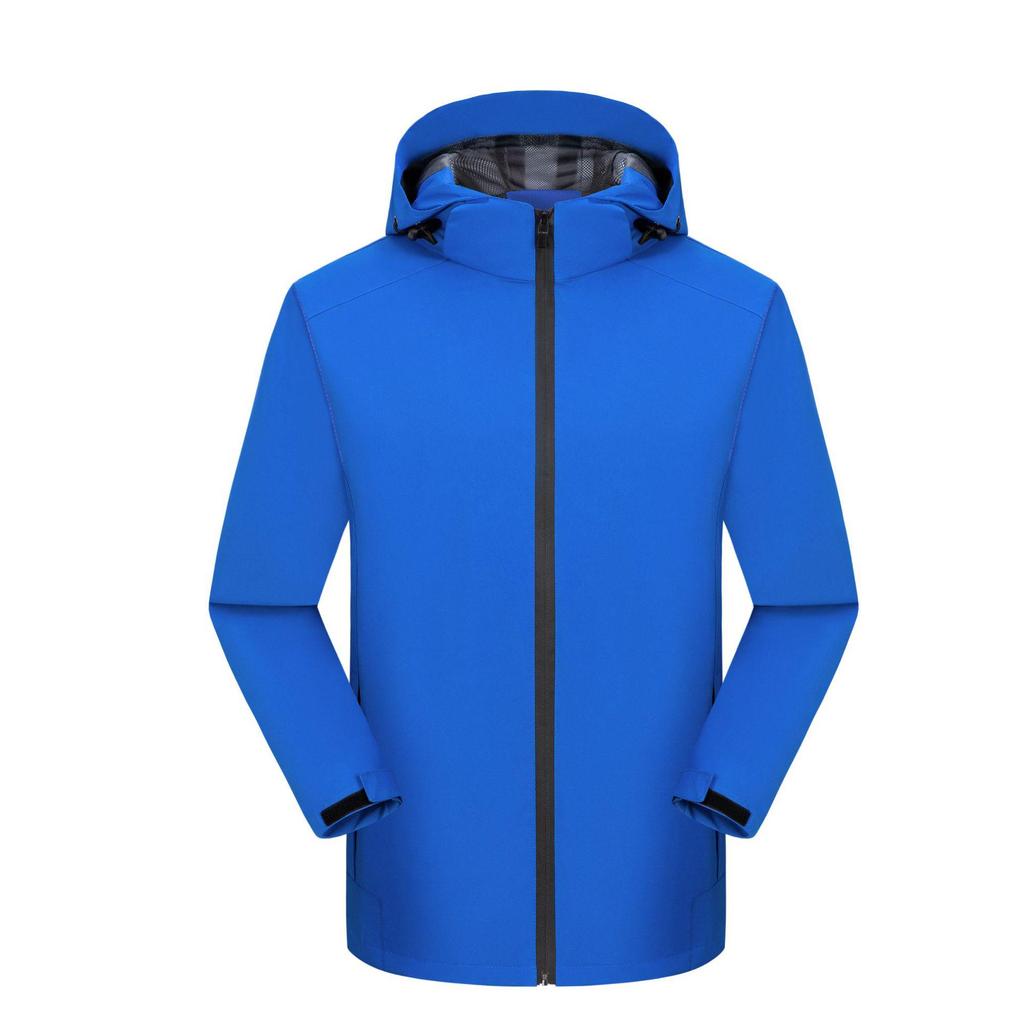 Personalized Windproof 3-in-1 Jacket: Solid Color, Custom Logo, Unisex Design, Thick Workwear