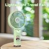 Mini-Handventilator Niedlicher Cartoon-Panda Tragbarer Persönlicher Ventilator mit Sprühfunktion USB-wiederaufladbar 3 Windgeschwindigkeiten Sommer-Kühlventilator für Reisen Strand