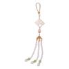 Chinese Style Brooch for Traditional Clothing Handmade Cheongsam Pendant with Long Fringes Waist Hanging Ornament
