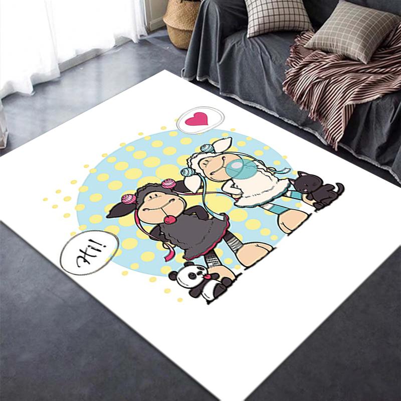 2025 New Jolly Logan Carpet Rug for Living Room Bedroom Home Sofa Decoration,Kids Play Non-slip Floor Mat