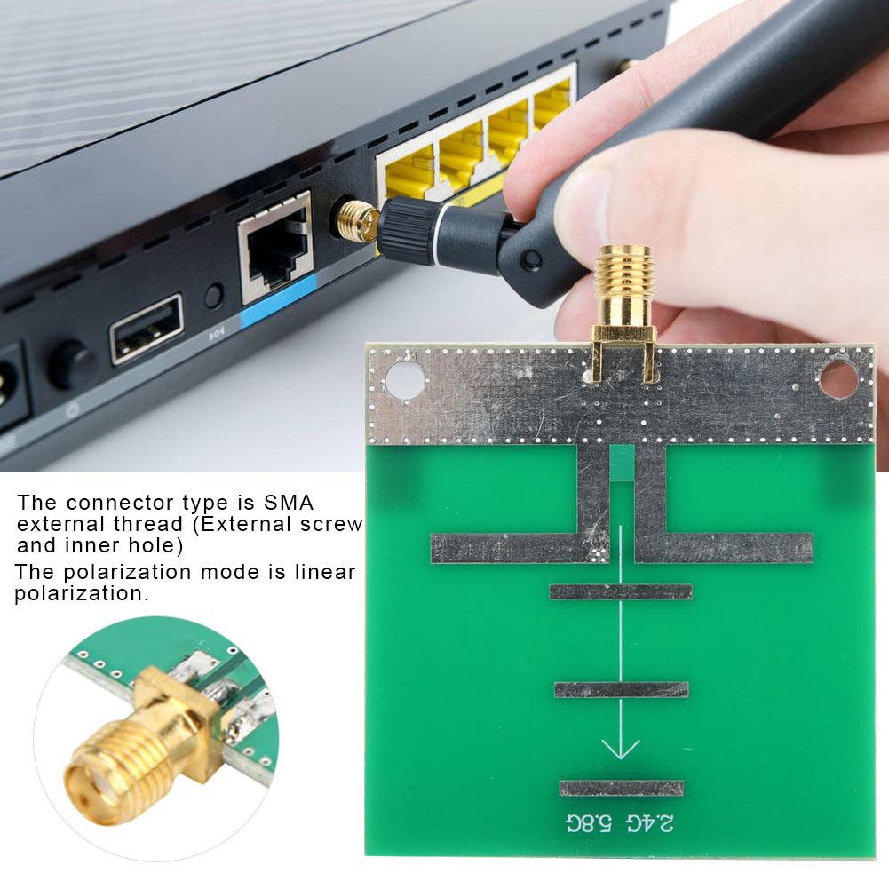 2.4G 5.8G Plastic Picture Transmission Wifi Double Frequency Antenna Accessory