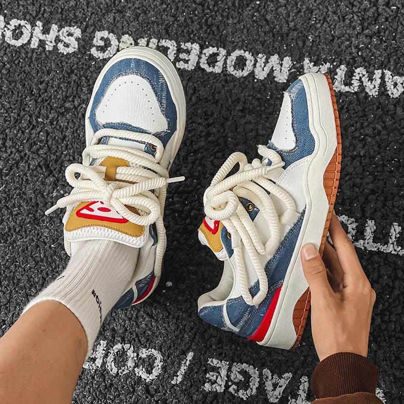 Mode 2024 neue Nische Brotschuhe Liebhaber Skates China-Chic Damenschuhe Sportlich Lässig Herrenschuhe