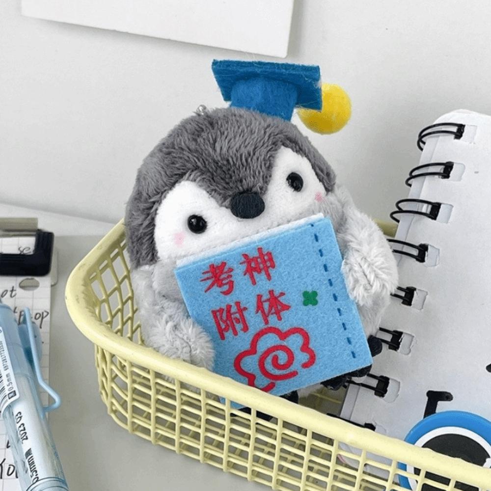 Cute Cartoon Penguin Keychain Soft Plush Creative Pendant Plush Doll Soft Keychain  Gifts for Girls