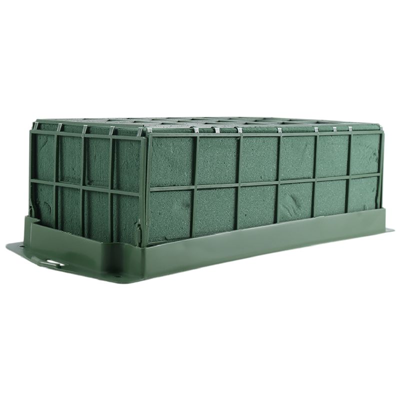 A84E-2 Pack Floral Foam Cage For Flower Arrangements Dry And Wet Floral Foam For Fresh Artificial Flowers Florist Foam