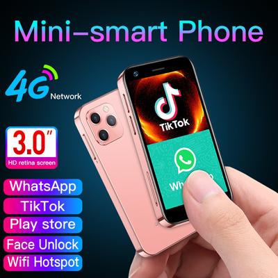 SOYES XS12 Super Mini telefon 4G LTE 3GB 64GB Android 9.0 Octa Core 3.0 Cal 5MP/13MP aparat mały smartfon