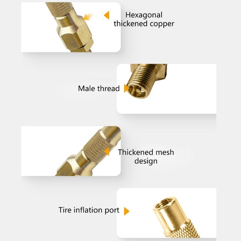 Valves Cap Stem Extension Wheel Tire Cap Extender Adapter for Car Motorcycles