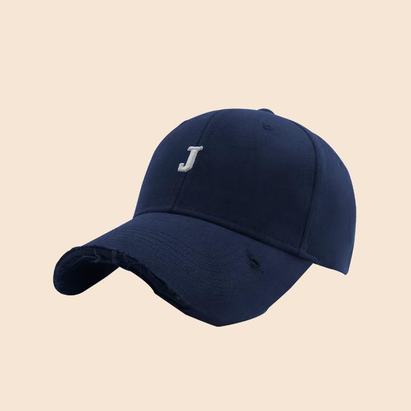 Fresh Blue Baseball Cap: Spring/Summer Sunshade with Deep Top for Small Faces, Unisex Duckbill Design