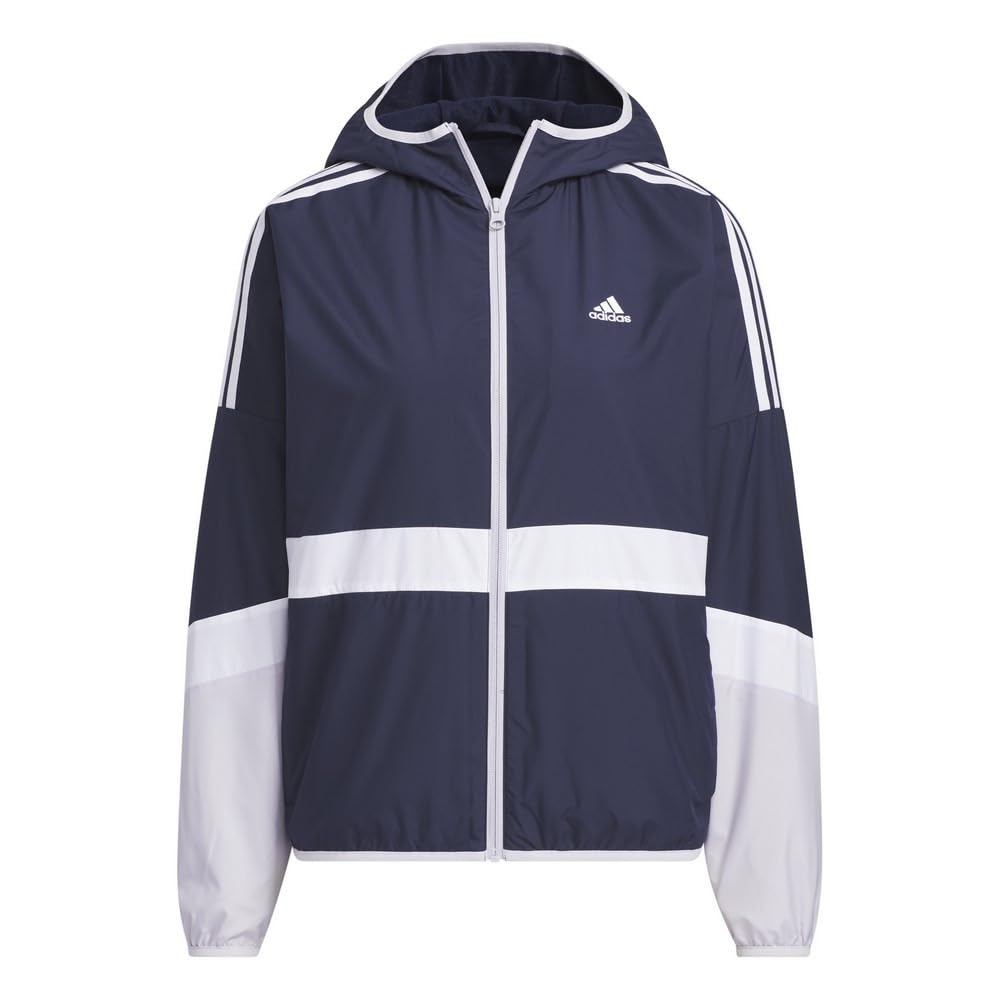 Adidas KTX57 Team Woven Jersey Top in Legend Dawn Size M Women's Ink/Silver (JG3387),