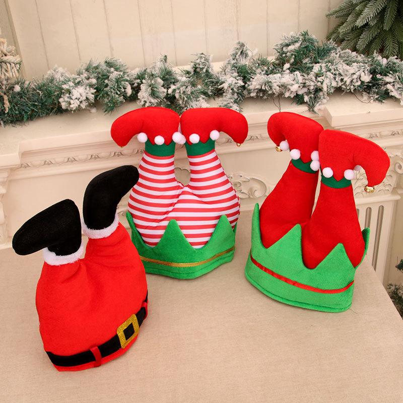 Santa Hat Elf Clown Hat Christmas Decorations Christmas Gift Old Man Hat