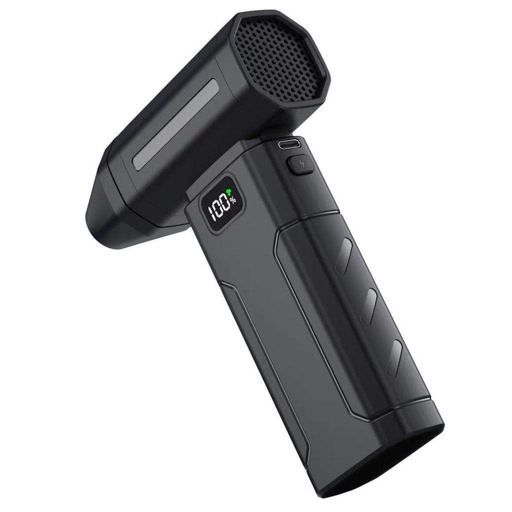 Violent Fan 5-Speed Handheld Portable Dust Blower Electric Dryer 6000mAh Rechargeable for Car Computer Home Office Dust Cleaning