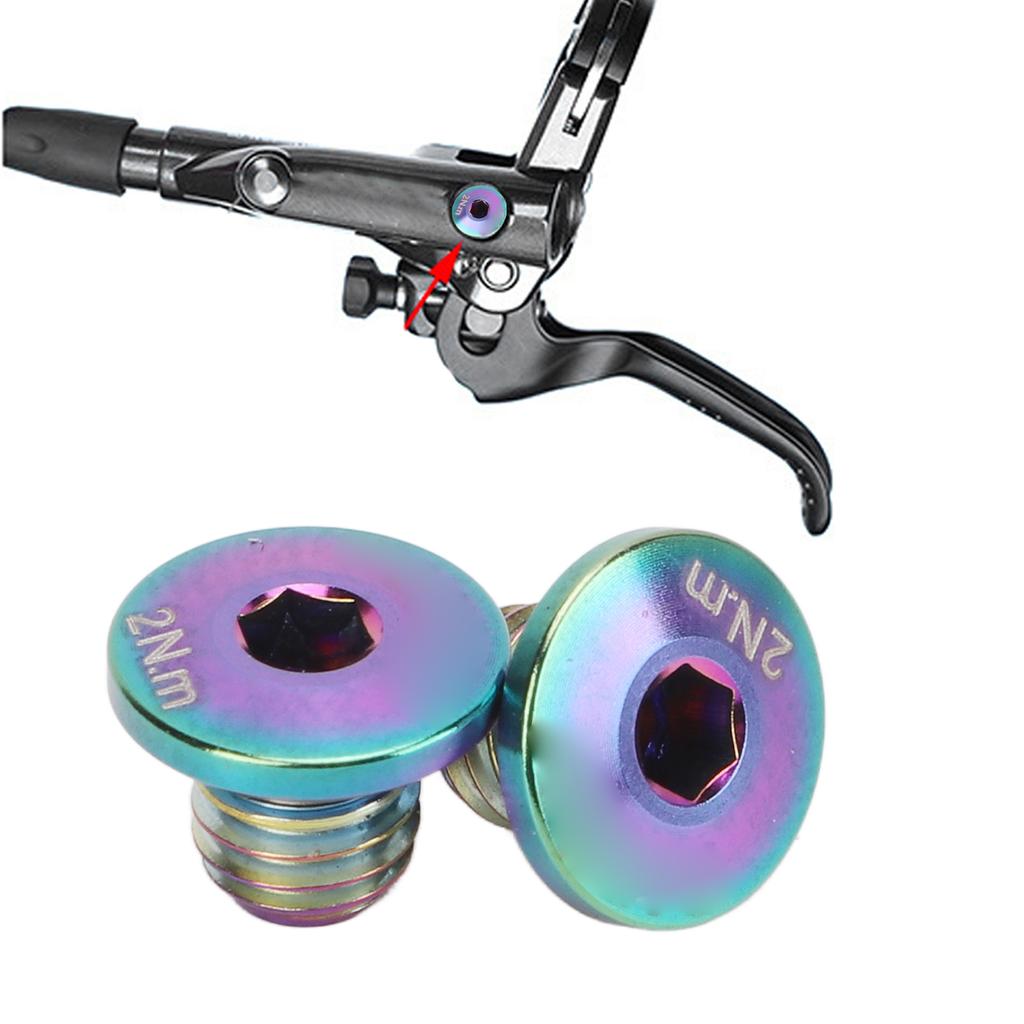 Alloy Integral Oil Cylinder Lid S Brake Lever Screw Bike Hydraulic Brake for M7000 M8000 M9000 M9020