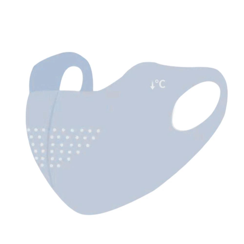 Fashion Ice Silk Sun Protection Mask UPF50+ Full Face Anti-UV Neck Scarf Dustproof Neck Protection Sunshade Face Mask Cycling