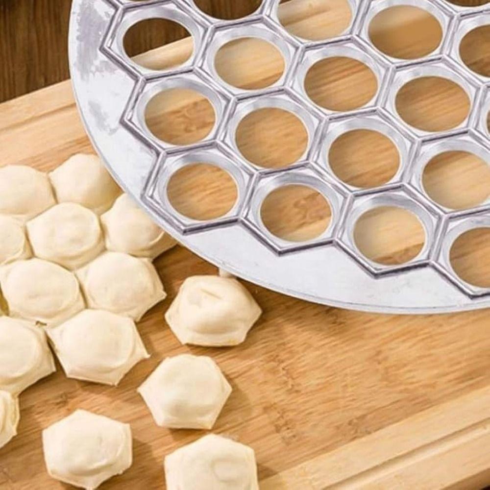 Round Ravioli Maker DIY Kitchen Dough Press Easy To Use Dumpling Mould Kitchen Supplies