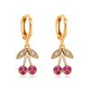 Pendientes Colgantes de Cereza Creativos de Moda - Estilo Europeo y Americano