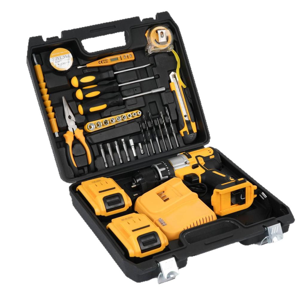 13mm Rechargeable Brushless Impact Hand Drill with High-Power Lithium Battery