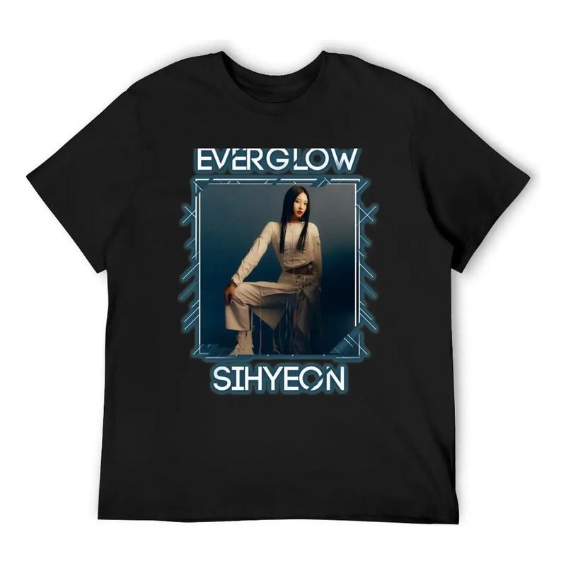 Everglow - Camiseta Sihyeon, Tops Vintage De Verano, Ropa Ka S