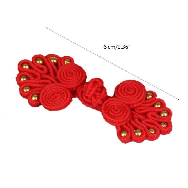 Traditional Chinese Knot Buttons Cheongsam Fastener Closures DIY Sewing Costume