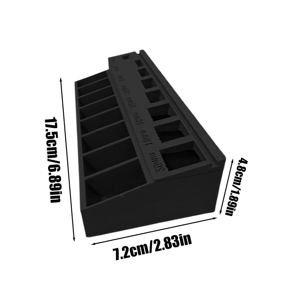Screw Size Sorter Automatic M3 Bolt Storage Sorter Box 3D Printing Compact Case Toolbox For Hardware Nuts Workshop Home Garage