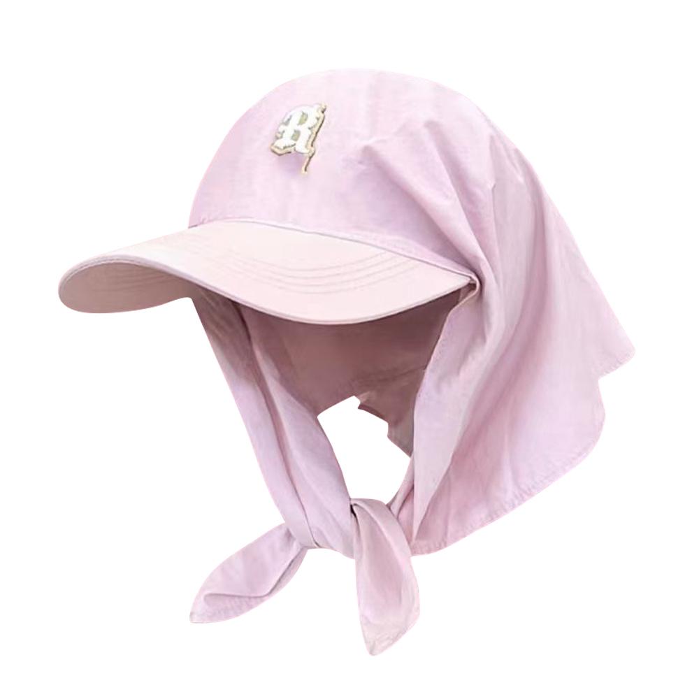 Quick Drying Headscarf Caps UV Neck Protection Peaked Cap Sun Hat for Women Spring and Summer