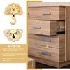 5Pcs Retro Wooden Cabinet Lock Buckle Alloy Metal Hasp for Packing Box Door Furniture Storage Cabinet Box Lock Buckle